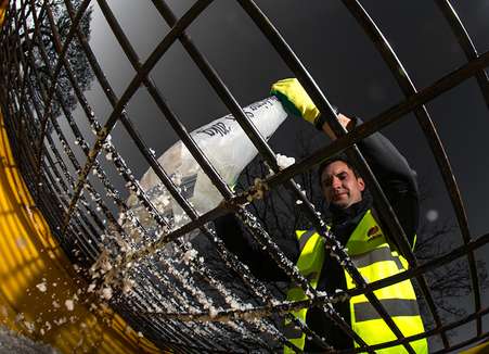 Landscapes-Gritting prep